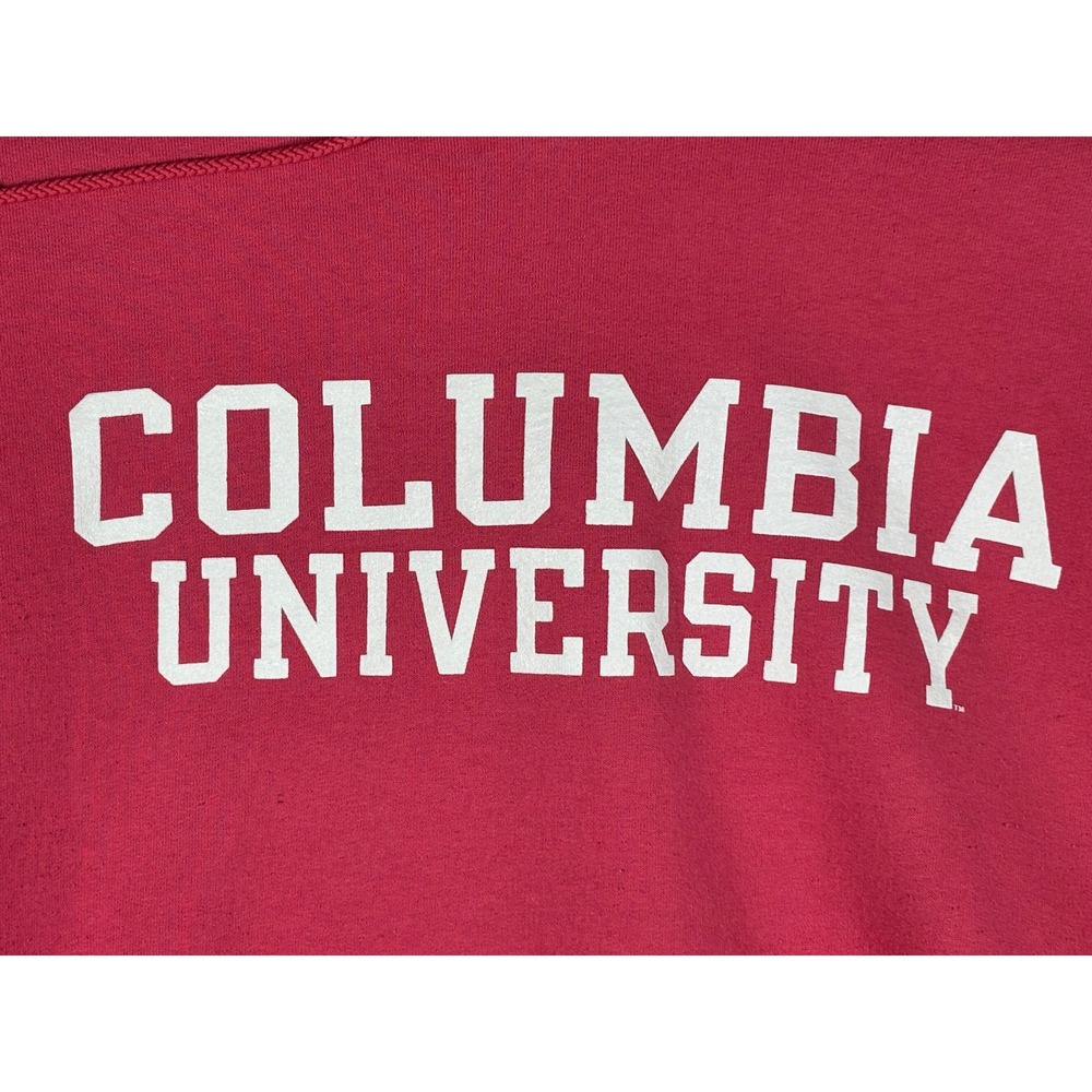 Champion Columbia University Hoodie‎ Pink Teachers College TC Graphic Sweatshirt - Picture 10 of 13